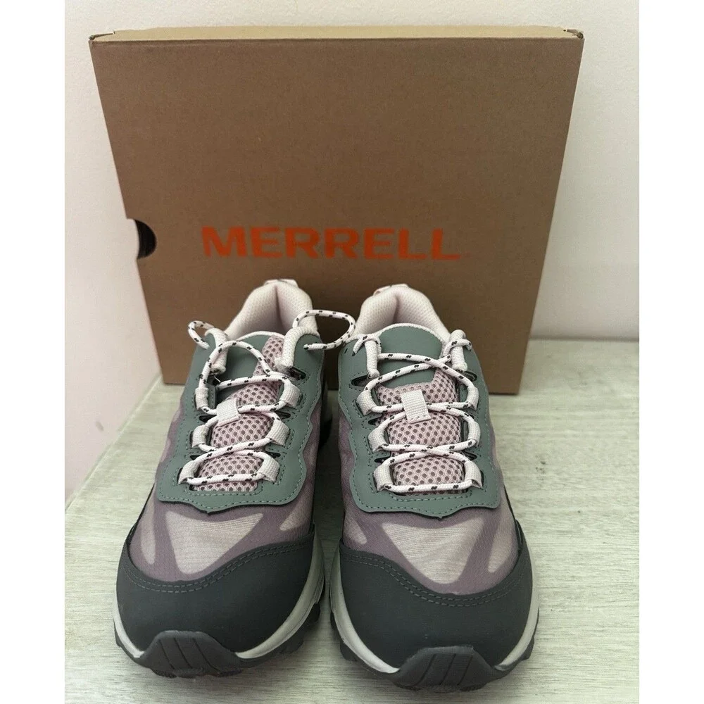 Merrell Moab Waterproof Hiking/Walking Shoes, Women’s Size 4, Pink and Gray NIB!